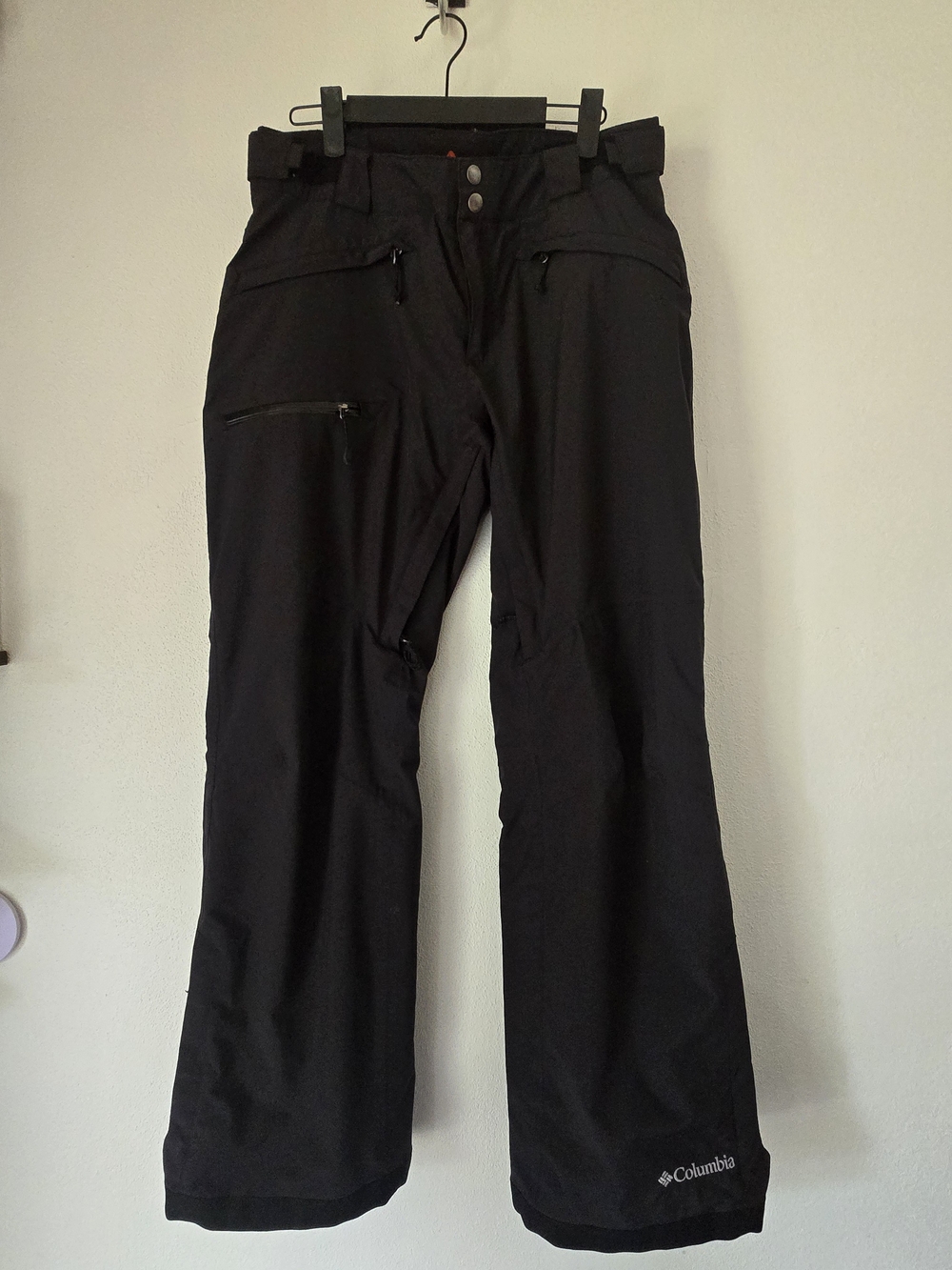 Columbia Men's Black Cargo Snow Pants
